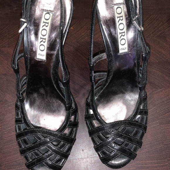 Ororo black heels - Picture 1 of 5